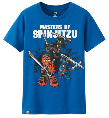 T-Shirt, UNIQLO Boys, NINJAGO Masters of Spinjitzu, Kai, Jay and Cole