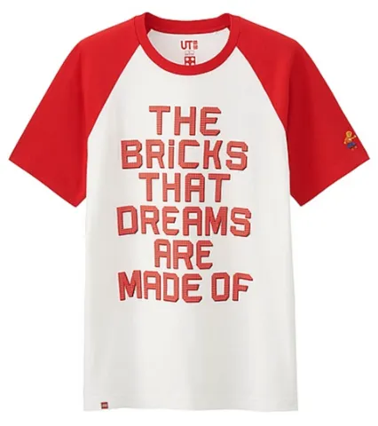 T-Shirt, UNIQLO Adults, The Bricks That Dreams Are Made Of
