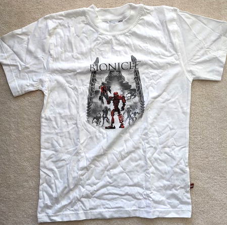 T-Shirt, Bionicle Metru Nui with Silhouettes