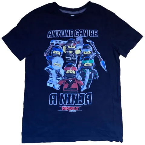 T-Shirt, The LEGO NINJAGO Movie Jay, Cole, Nya, Zane, Kai and Lloyd, Anyone Can Be a Ninja