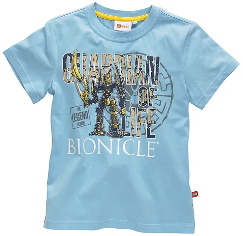 T-Shirt, Bionicle Guardian of Life (Light Blue)