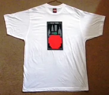 T-Shirt, Lego Store Exclusive, New York, Brick Apple