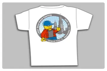 T-Shirt, Lego Store Grand Opening Limited Edition, Orland Park, IL
