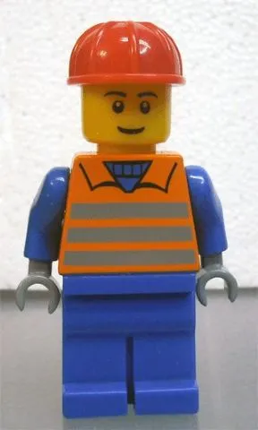 Figure Large, Minifigure LEGOLAND California Town Construction Worker