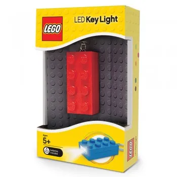LED Key Light 2 x 4 Brick Key Chain