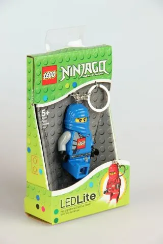 Mini Torch Minifigure Flashlight Key Chain NINJAGO Jay (LEDLite)