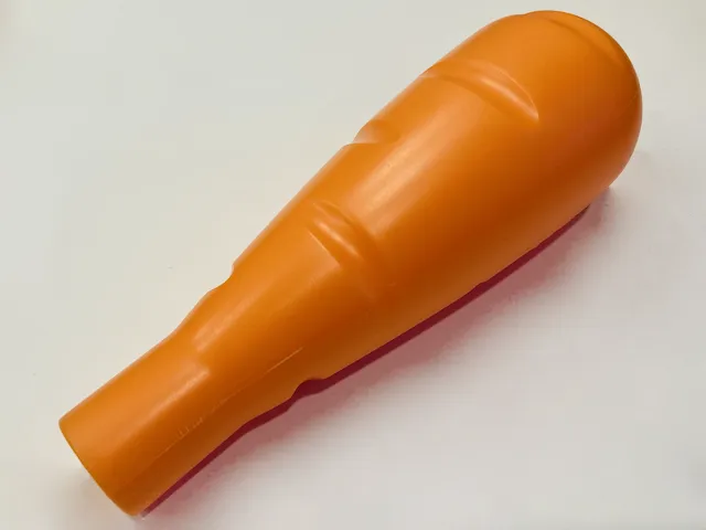 Upscaled Carrot / Club, Blow Molded
