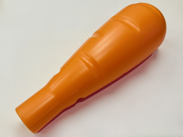 Upscaled Carrot / Club, Blow Molded