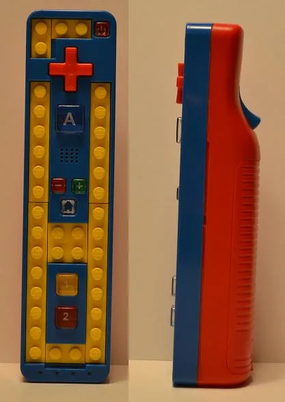 Remote Unit Blue, LEGO Play and Build Remote for Nintendo Wii - Without Tiles