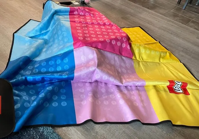 Playmat, Squares with Travel Case