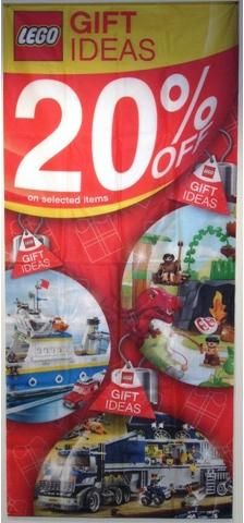 Display Flag Cloth, LEGO Holiday Sale (2009)