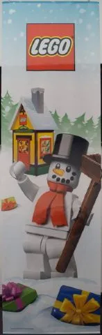 Display Flag Cloth, Snowman