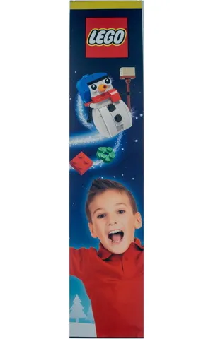 Display Flag Cloth, Christmas Boy and Snowman