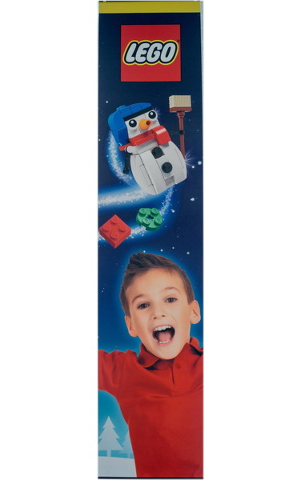 Display Flag Cloth, Christmas Boy and Snowman