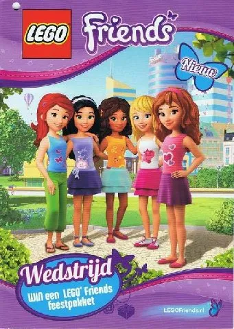 Competition Form for Winning Friends Set (Dutch) with Sticker Sheet