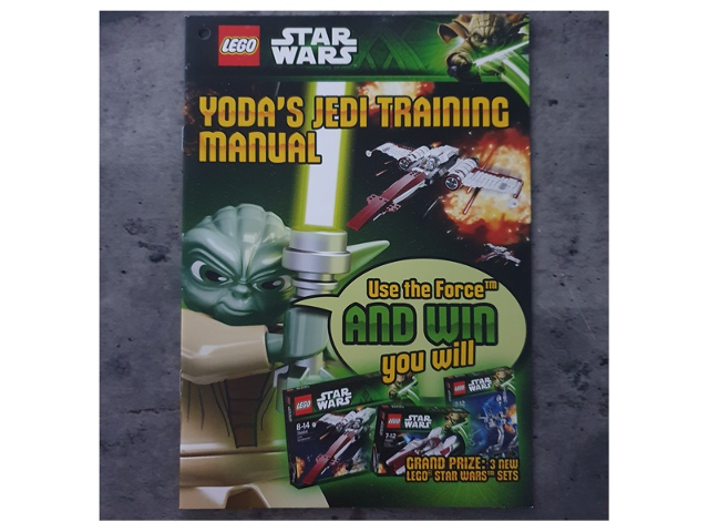 Yoda's Jedi Training Manual, Booklet with Competition to win Sets 75002, 75003 and 75004 (25071709_UK-SIN)
