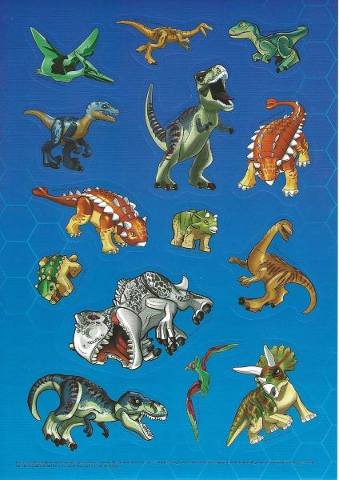 Sticker Sheet for Book b21jw05, Sheet 3