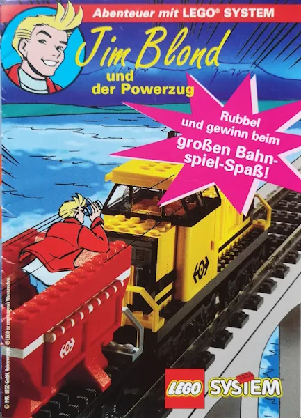 Contest Form, 9V Train Promotion: Jim Blond und der Powerzug (Comic Book Style)