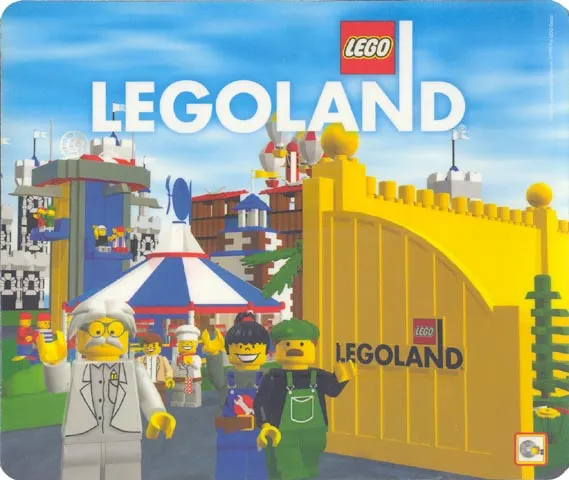 Computer Mouse Pad, LEGOLAND Parks Pattern