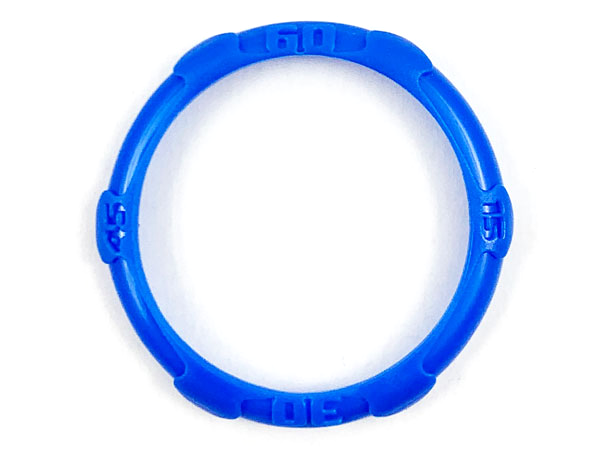 Watch Part, Case Attachment - Bezel Ring with Numbered Tabs