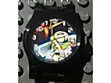 Watch Part, Case Analog, Toy Story - Buzz Lightyear, White Hour and Minute Hands, Lime Second Hand