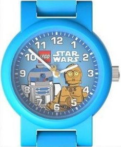 Watch Part, Case Analog, Star Wars - R2-D2 and C-3PO, White Hour and Minute Hands, Gold Second Hand with Rebel Alliance Symbol