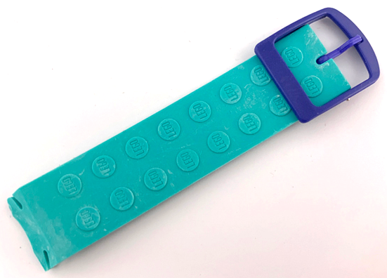 Watch Part, Band - Female Classic, Long with Violet Buckle