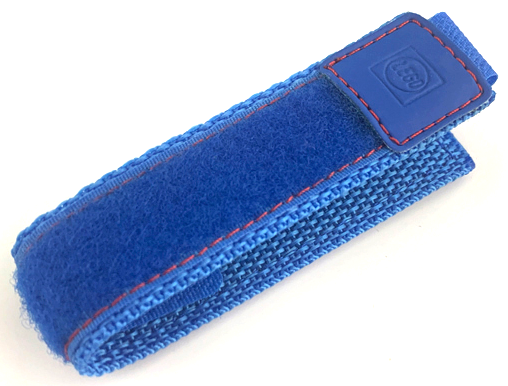 Watch Part, Band - Velcro with Red Stitching