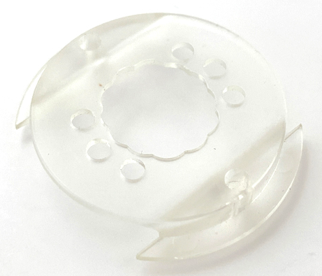 Watch Part, Case Attachment - Bezel Ring with Decorative Peg / Marker Holders