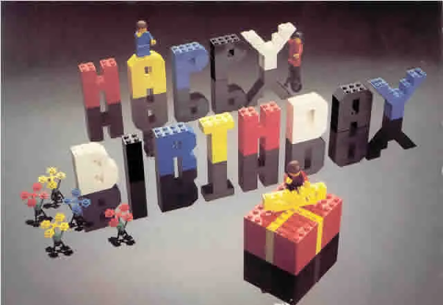 Birthday Card - Exclusive for Lego Builders Club - 1979