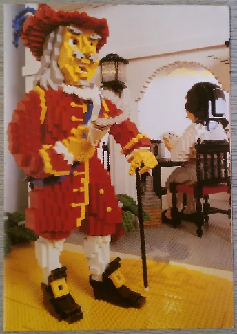 Birthday Card - Exclusive for UK Lego Builders Club - 1991