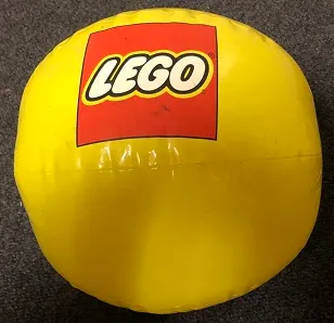 Ball, Inflatable Beach Ball, LEGO Logo