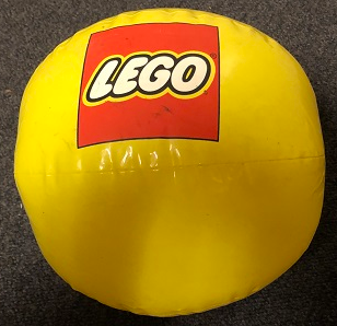 Ball, Inflatable Beach Ball, LEGO Logo