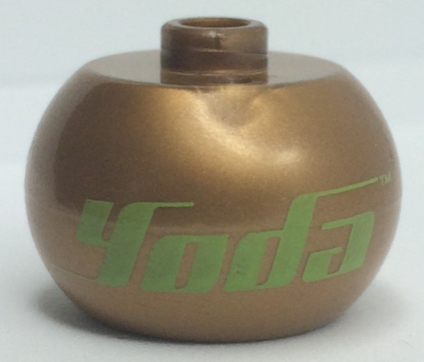 Bead, Globular with SW 'Yoda' Pattern