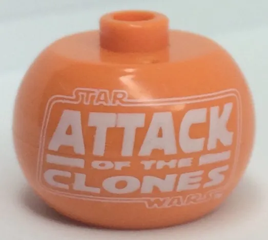 Bead, Globular with SW Attack of the Clones Logo