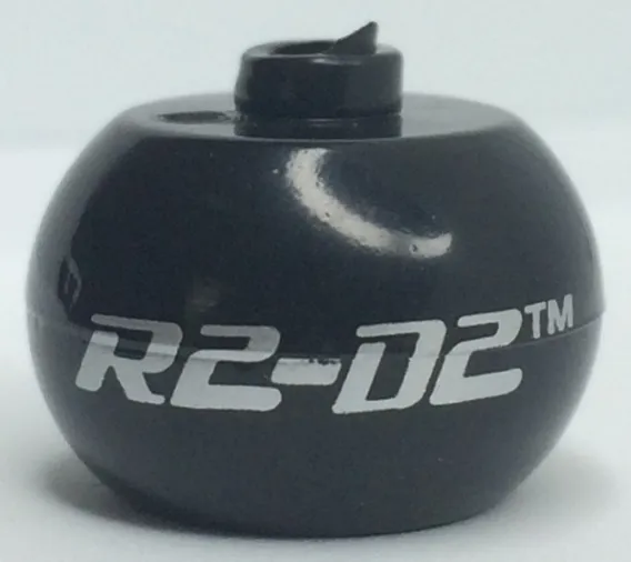 Bead, Globular with SW 'R2-D2' Pattern