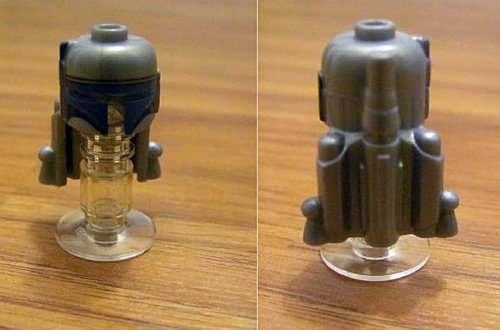 Bead, Minifigure Style Headgear, Helmet Jango Fett with Rocket Pack