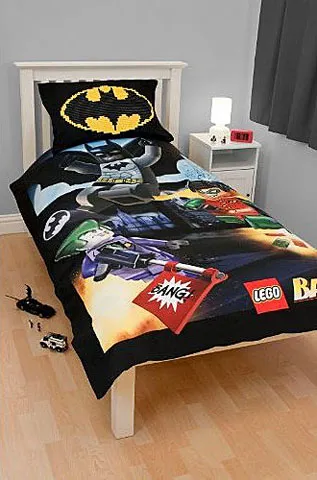 Bedding, Duvet Cover and Pillowcase (135 x 200 cm) - Batman