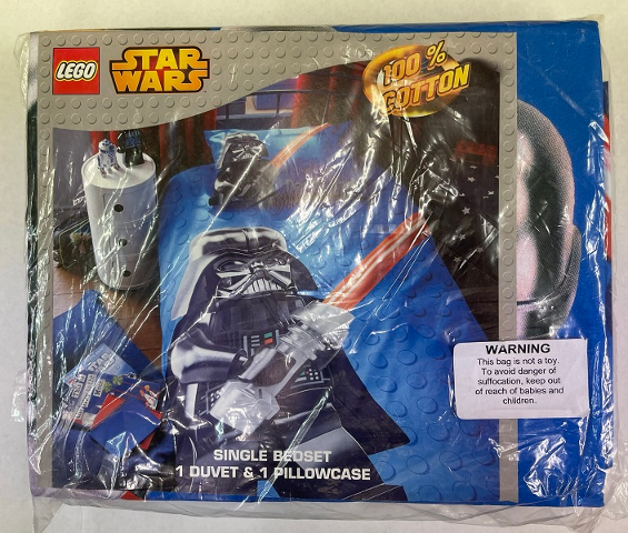 Bedding, Duvet Cover and Pillowcase - Star Wars Darth Vader