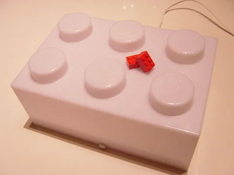 Display Element Brick Large 2 x 3 Lighted (Lamp)