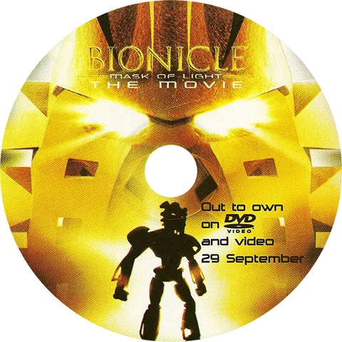 BIONICLE Mask of Light Promotional CD-ROM