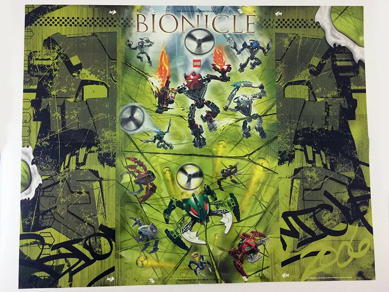 BIONICLE Poster, Hordika, Visorak, and Piraka
