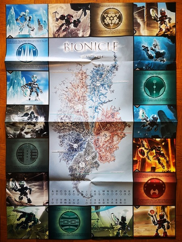 BIONICLE Poster, Metru Nui, La cité des légendes