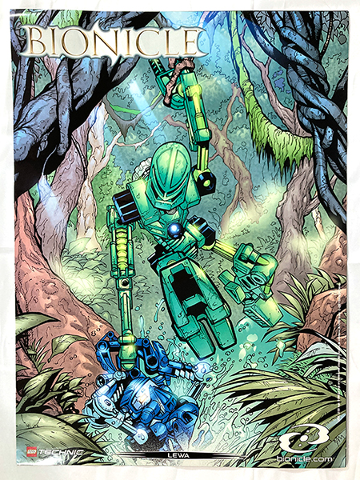 BIONICLE Poster, Lewa