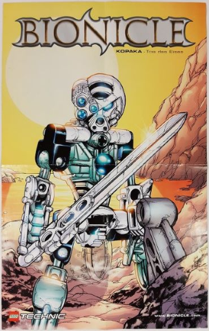 BIONICLE Poster, Kopaka - Toa des Eises