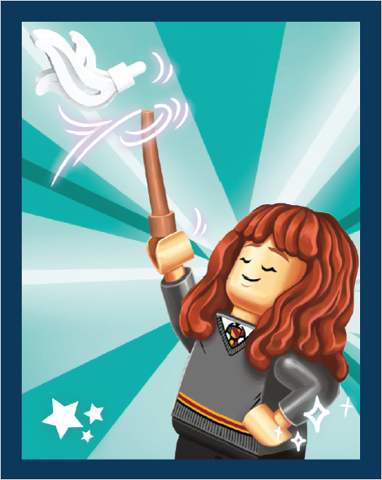 Sticker, Harry Potter Series 1, Blue Ocean - # 5 of 225