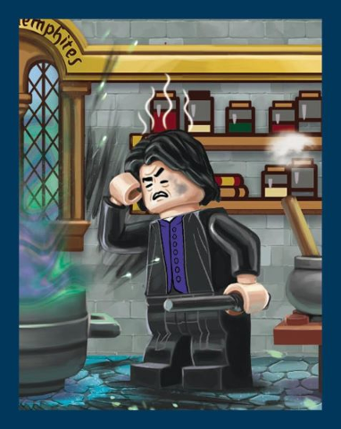 Sticker, Harry Potter Series 1, Blue Ocean - # 39 of 225