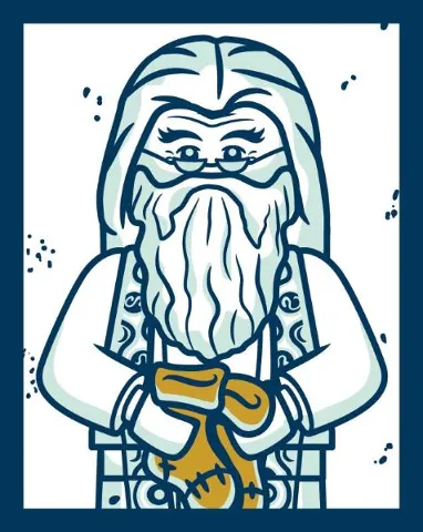 Sticker, Harry Potter Series 1, Blue Ocean - # 52 of 225