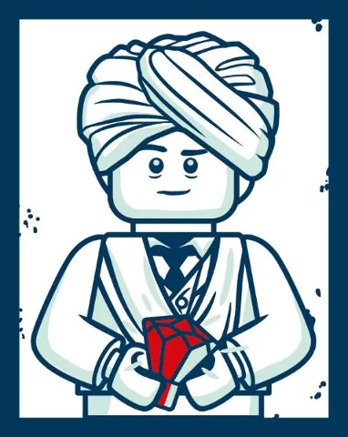 Sticker, Harry Potter Series 1, Blue Ocean - # 64 of 225