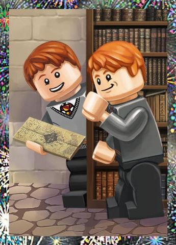 Sticker, Harry Potter Series 1, Blue Ocean - # 199 of 225